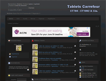 Tablet Screenshot of foro.tabletscarrefour.com